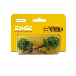 Eshel Maket Okaliptus Ağacı 5cm 2li