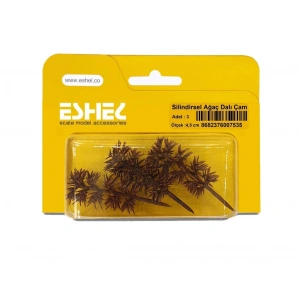 Eshel Maket Slilindirsel Çam 4,5cm 3lü