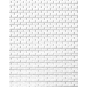 Eshel Maket Tuğla Desenli ABS Kabartmalı Duvar 1/50