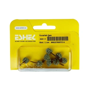 Eshel Maket Yuvarlak Çam 1.5cm 8li