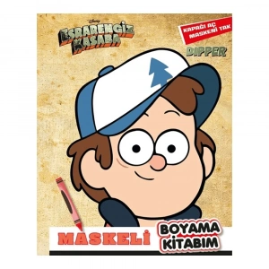 Esrarengiz Kasaba Maskeli Boyama Kitabım Dipper