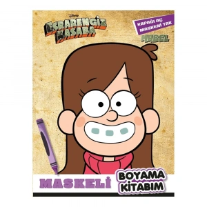 Esrarengiz Kasaba Maskeli Boyama Kitabım Mabel