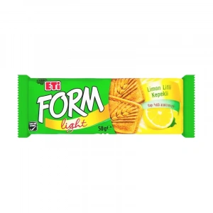 ETİ FORM LİMON LİFLİ KEPEKLİ BİSKÜVİ 50gr