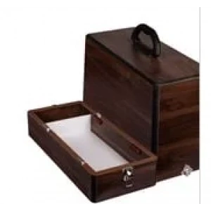 Ev Tipi Aile Dikiş Makinesi Ahşap Kahverengi Çanta