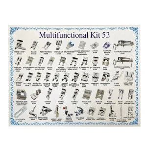 Ev Tipi Dikiş Makinesi 52 Parça Ayak Seti