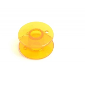 Ev Tipi Makine Plastik Renkli Masura - Sarı (10 Adet)