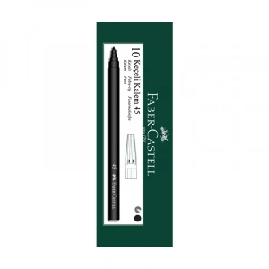 Faber-castell 45 Keçeli Kalem Siyah 10lu (155002)