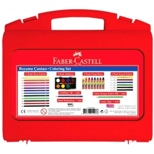 Faber Castell Boyama Çantası 38 Parça Set
