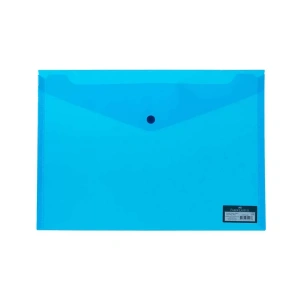 Faber Castell Çıtçıtlı Dosya Mavi A4