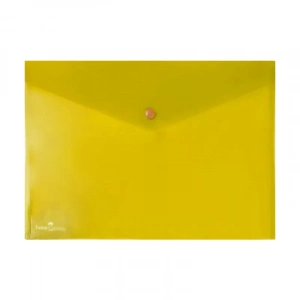 Faber-castell Çıtçıtlı Evrak Dosyası A4 Sarı (394300)