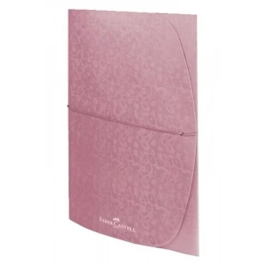 FABER-CASTELL DESENLİ EVRAK DOSYASI METALİK PEMBE (190101)