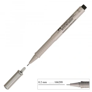 Faber Castell Ecco Pigment Çizim Kalemi 0.2 Mm Siyah