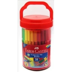 Faber Castell Eğlenceli Keçeli Kalem Seti 50 Renk