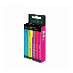 Faber Castell Fosforlu Kalem 38 Neon 6x 2022