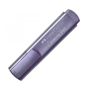 Faber-Castell Fosforlu Kalem 46 Metalik Mor