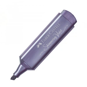 Faber Castell Fosforlu Kalem Metalik Renk Mor 154678