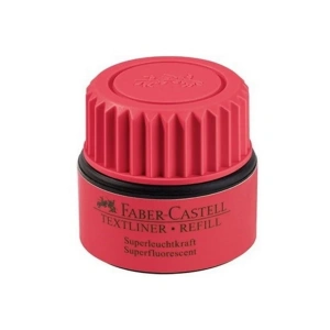 Faber Castell Fosforlu Kalem Mürekkebi 1549 25ml Kırmızı