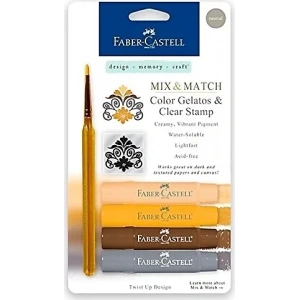 Faber-castell Gelato Mum Boya Doğal Tonlar 4 Renk (121805)