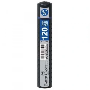 FABER-CASTELL GRİP KALEM UCU 0.7 2B 60mm SİYAH (127740)