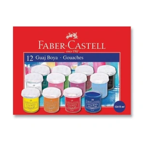 Faber Castell Guaj Boya 15 ml 12li