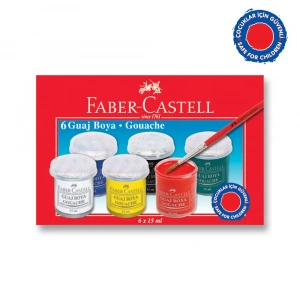 Faber Castell Guaj Boya 6’lı