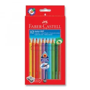Faber Castell Jumbo Grip Boya Kalemi 12 Renk 110912