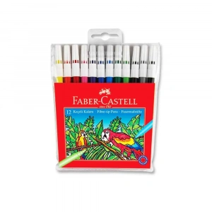 Faber Castell Keçeli Kalem 12li Poşet 5062155130