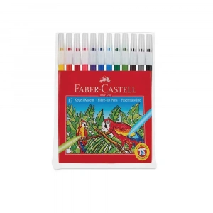 Faber Castell Keçeli Kalem Yıkanabilir 12 Renk 5067155130