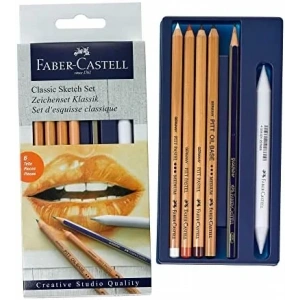 Faber-castell Klasik Sketch Çizim Kalemi Seti (114004)