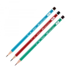 Faber Castell Kurşun Kalem Mercanlı Serisi 2B Üçgen Gövde 5244321601