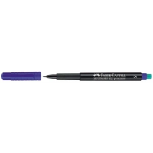 Faber Castell Multimark 1523 Permanent Asetat Kalemi 0.4 mm (S) MAVİ