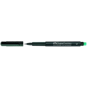 Faber Castell Multimark 1523 Permanent Asetat Kalemi 0.4 mm (S) SİYAH