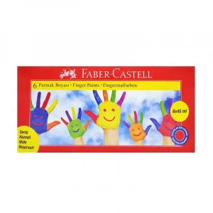 Faber-castell Parmak Boyası 6 Renkx45ml (160422)