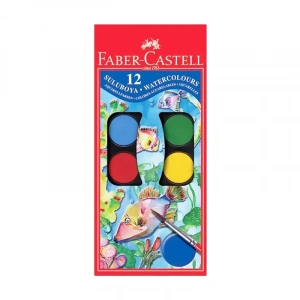 Faber-castell Redline Sulu Boya Büyük Boy 12 Renk (125012)