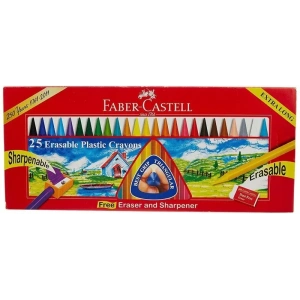 Faber-castell Silinebilir Mum Boya 25 Renk (122725)