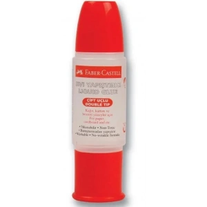 Faber Castell Sıvı Yapıştırıcı Su Bazlı Çift Uçlu 28 ml.