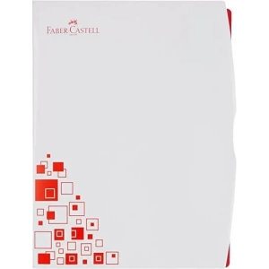 Faber-castell Sunum Dosyası A4 Çift Renk Kapak Kırmızı 30lu (230103)