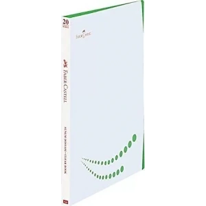 Faber-castell Sunum Dosyası A4 Çift Renk Kapak Yeşil 20li (220101)
