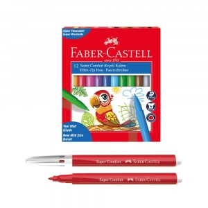 Faber Castell Super Comfort Keçeli Kalem 12 li 155130