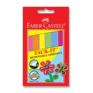 Faber Castell Tack-it Hamur Yapıştırıcı 50 Gr Karışık Renkli