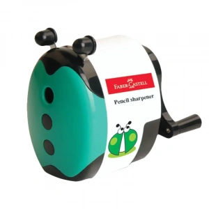 Faber Castell Uğur Böcekli Masaüstü Kollu Kalemtraş