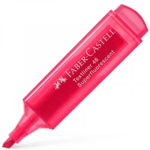 Faber Fosforlu Kırmızı Şeffaf Gövde Kalem 154621