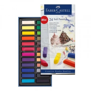 FABER GOLDFABER TOZ PASTEL MİNİ 24 RENK 128224