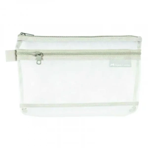 Faber Mesh Dosya A4 Çift Cep Gri 000115