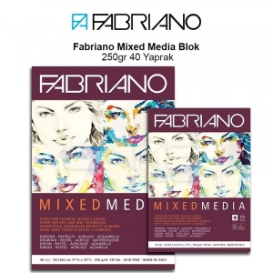Fabriano Mixed Media Blok 250g 40 Yaprak