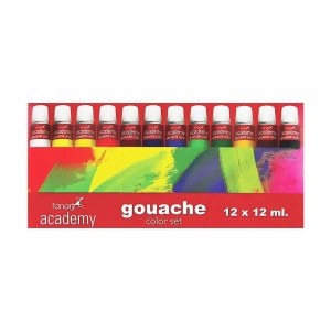 FANART ACADEMY GUAJ BOYA 12 RENKx12ml (42999.421)