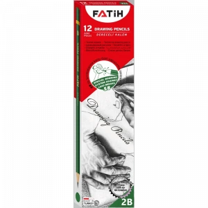 Fatih 2B Dereceli Kurşun Kalem (12 li Paket)