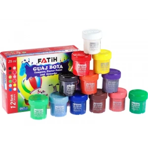 Fatih Guaj Boya 12 Renk 25ml