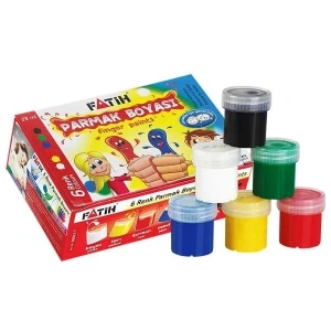 Fatih Parmak Boyası 6 Renk x 25 ml.