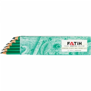 Fatih Yeşil Kopya Kalemi (12 li Paket)